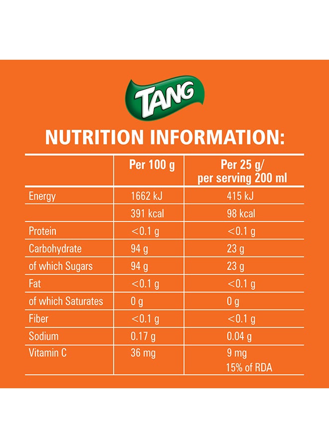 Tang Orange Juice Powder 375g 375 g - Image 5
