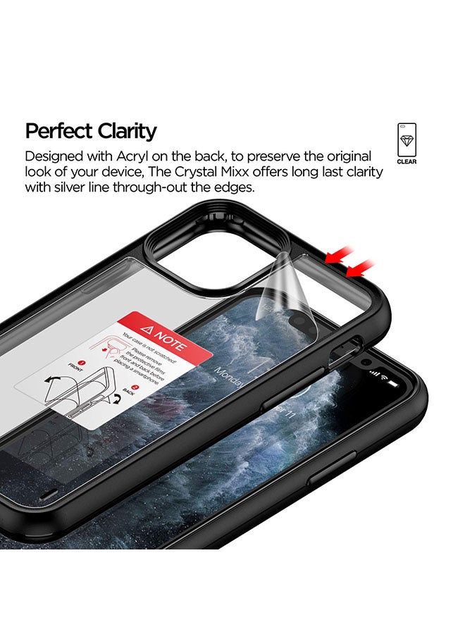 VRS Design Crystal Mixx Case Cover For Apple iPhone 11 Pro Black  - Image 3