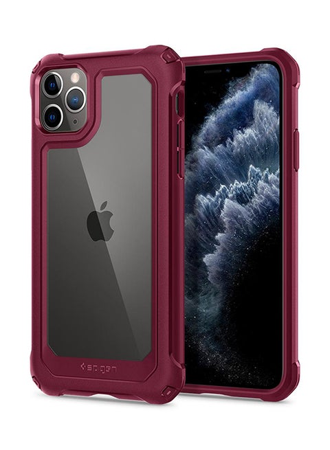 Gauntlet Designed Protective Case Cover For Apple iPhone 11 Pro Max Iron Red