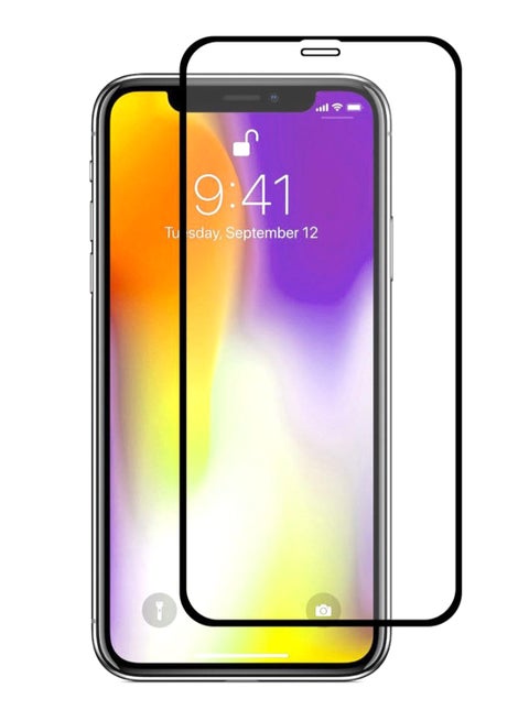 Tempered Glass Screen Protector For Apple iPhone 11 Pro Clear/Black