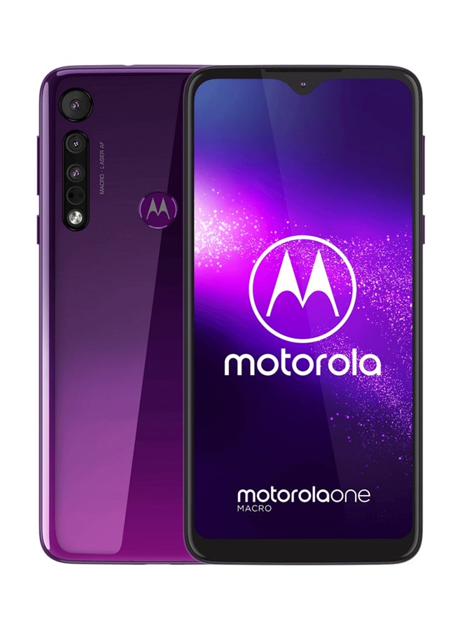 Motorola - One Macro Dual SIM Ultra Violet 4GB RAM 64GB 4G LTE - Image 1