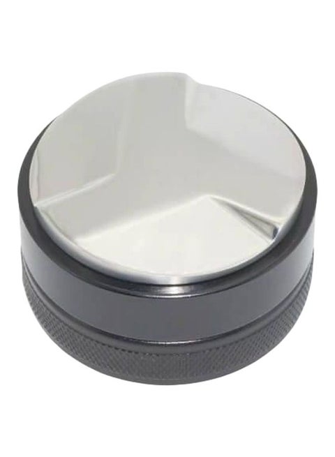 Shot Collar Coffee Distributor Silver/Black 58mm