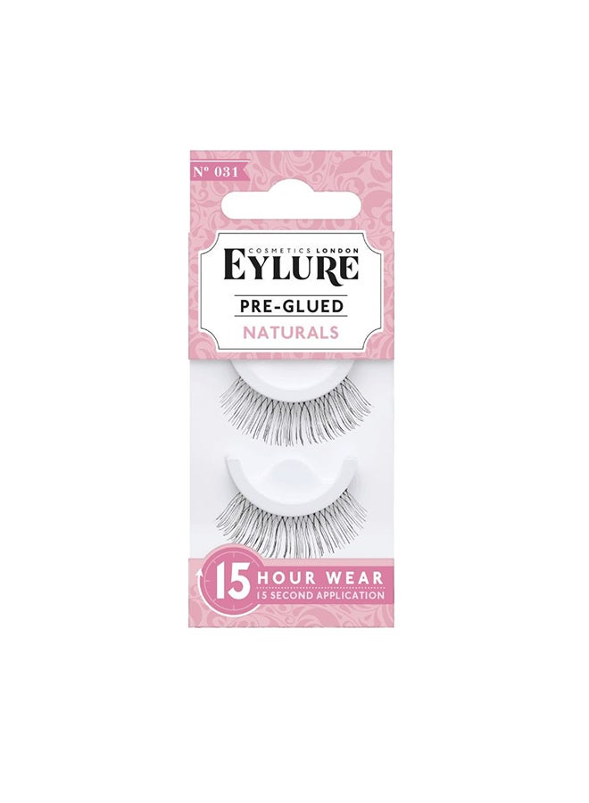 EYLURE Pre Glued Lashes - Naturals 031 Black - Image 2
