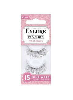 EYLURE Pre Glued Lashes - Naturals 031 Black  - Image 1