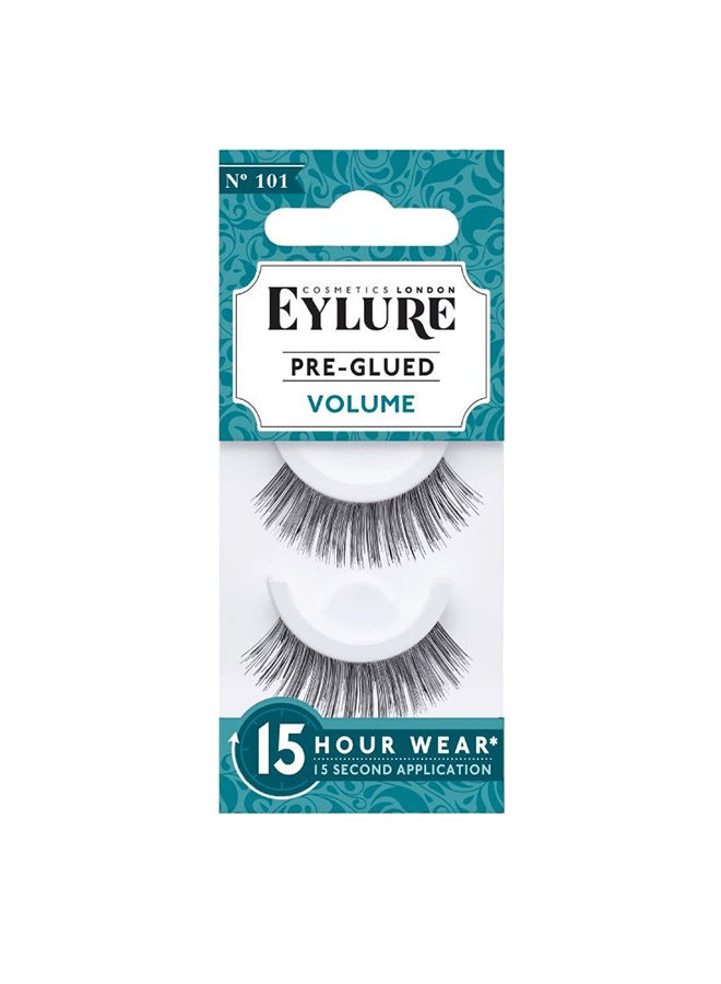 EYLURE - Pre Glued Lashes - Volume 101 Black - Image 1