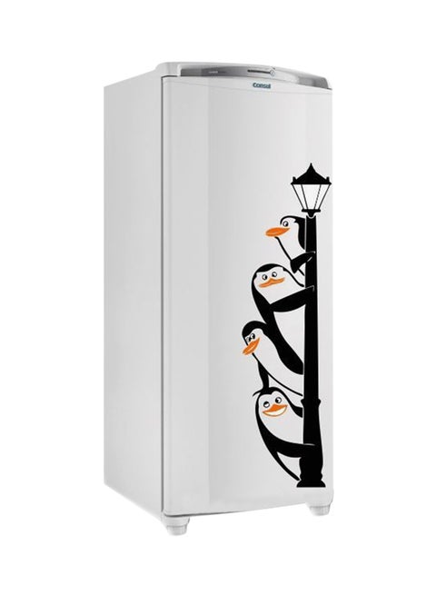 Cartoon Printed Fridge Stickers Black/White/Orange 90x25cm