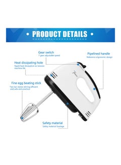 Portable Electric Egg Beater Machine White/Black/Silver 18.5x7.5x15.5centimeter - v1573552153/N31912740A_7