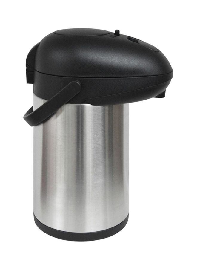 Airpot Flask Silver/Black 3.5Liters