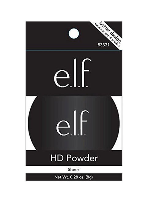 High Definition  Loose Face Powder White
