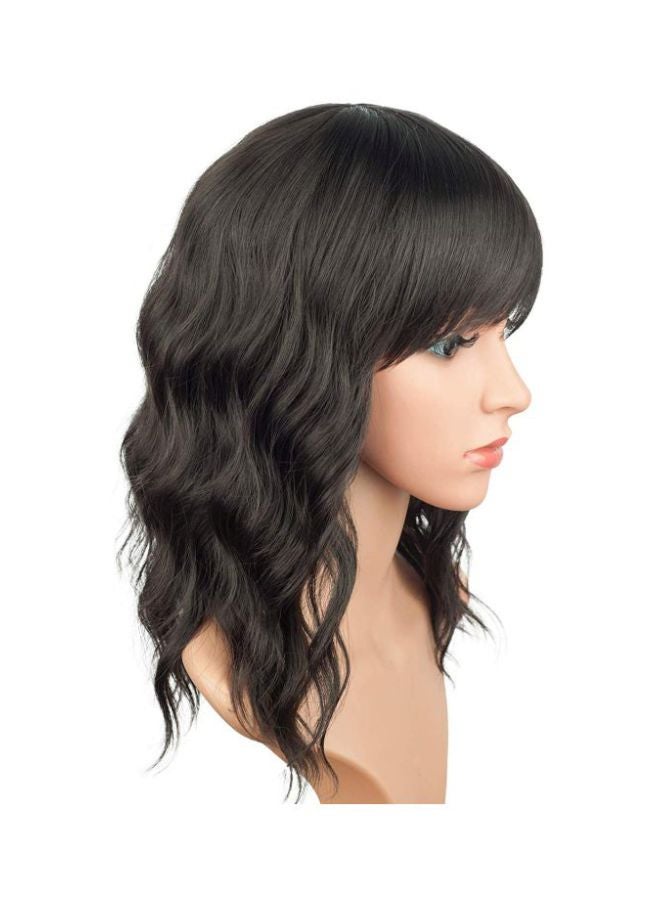 SYMEIW Short Wavy Bang Black 14inch  - Image 3