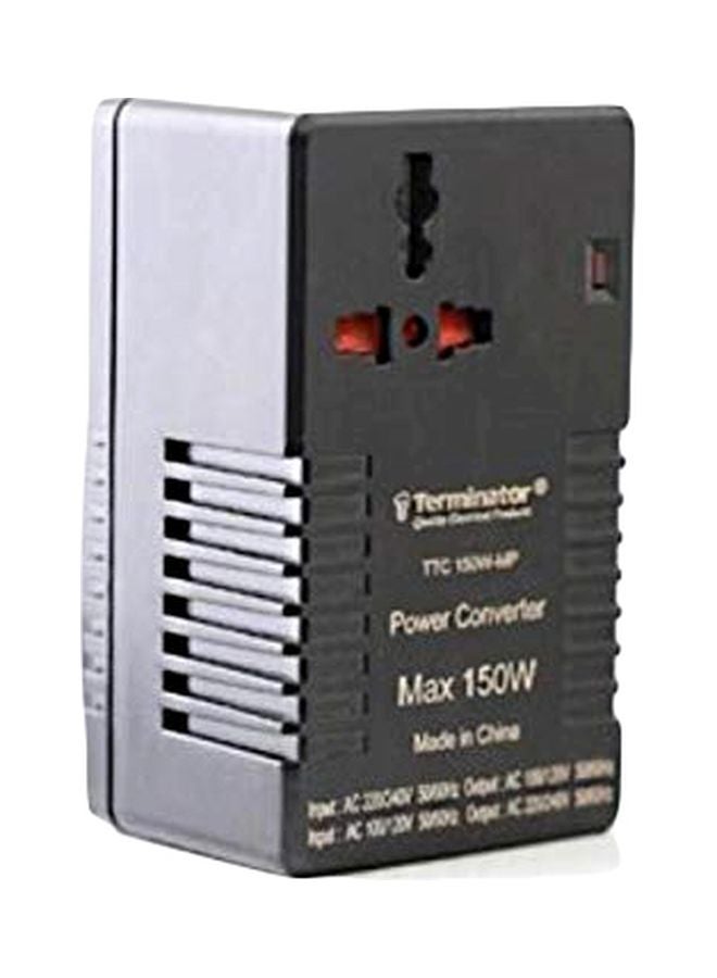 Dual Voltage Power Converter Black - Image 1