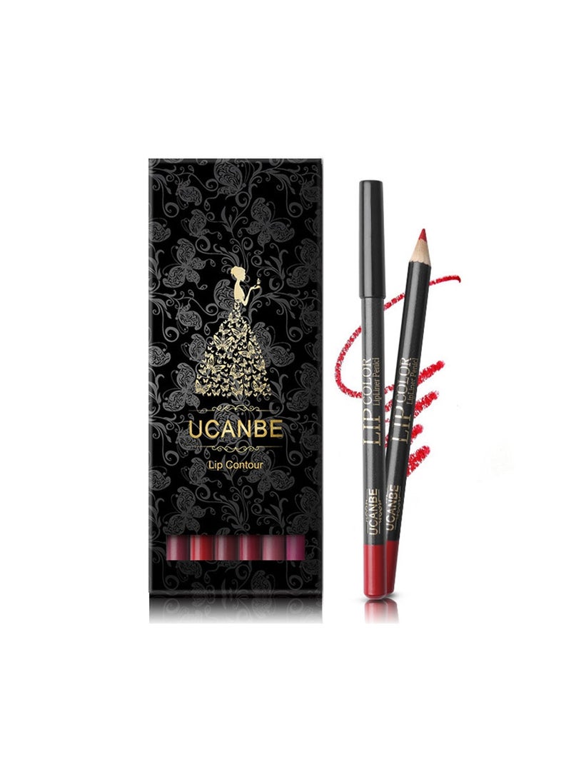 Generic 12-Piece Lip Liner Pencil Set Multicolour  - Image 2