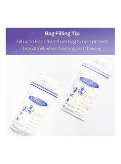 Lansinoh 50-Piece Milk Storage Bag With Pump Adapters  - Image 5