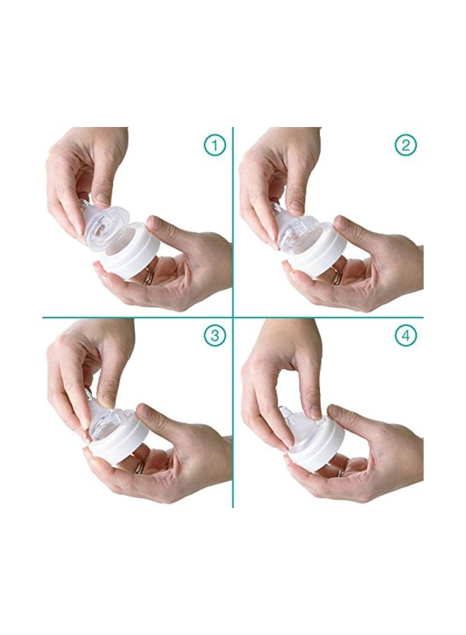 Evenflo Feeding 2-Piece Nutrition Balancing Nipple (3 Months+) - Image 5