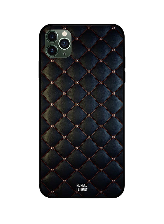 Moreau Laurent Protective Case Cover For Apple iPhone 11 Pro Stappers On Black Cloth Pattern