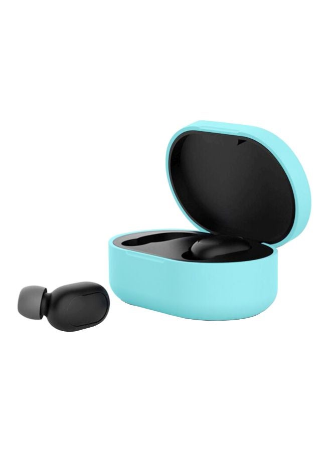 Generic - Protective Case Cover With Charging Dock For Xiaomi Redmi AirDots Cyan - Image 1