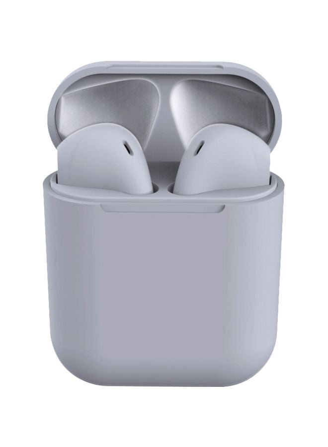 Generic - Inpods 12 Bluetooth In-Ear Earphones With Mic And Charging Case Grey - Image 1
