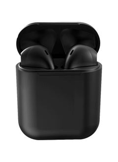 Bluetooth In-Ear Earphones With Mic And Charging Case Black
