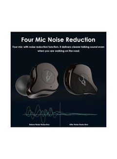 Sabbat E12 Bluetooth In-Ear Earphones With Mic Black  - Image 2
