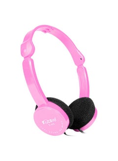 Kubite T-111 Over-Ear Headphones With Mic Pink/Black  - Image 5