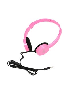 Kubite T-111 Over-Ear Headphones With Mic Pink/Black  - Image 3