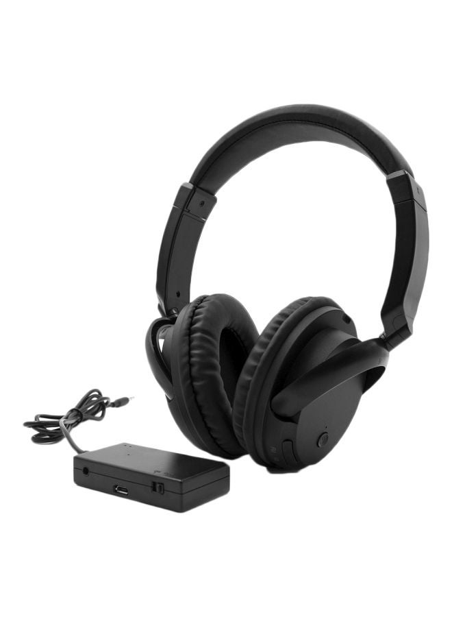 Wired Over-Ear Headphones With Mic Black - Image 1