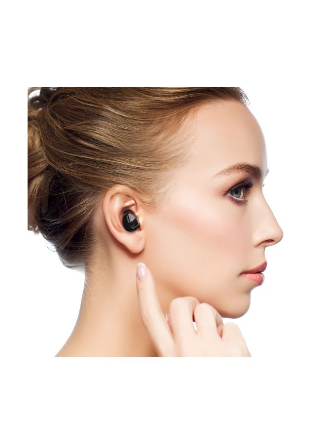 TWS - Wireless In-Ear Headphones With Mic And Charging Box Black - Image 1
