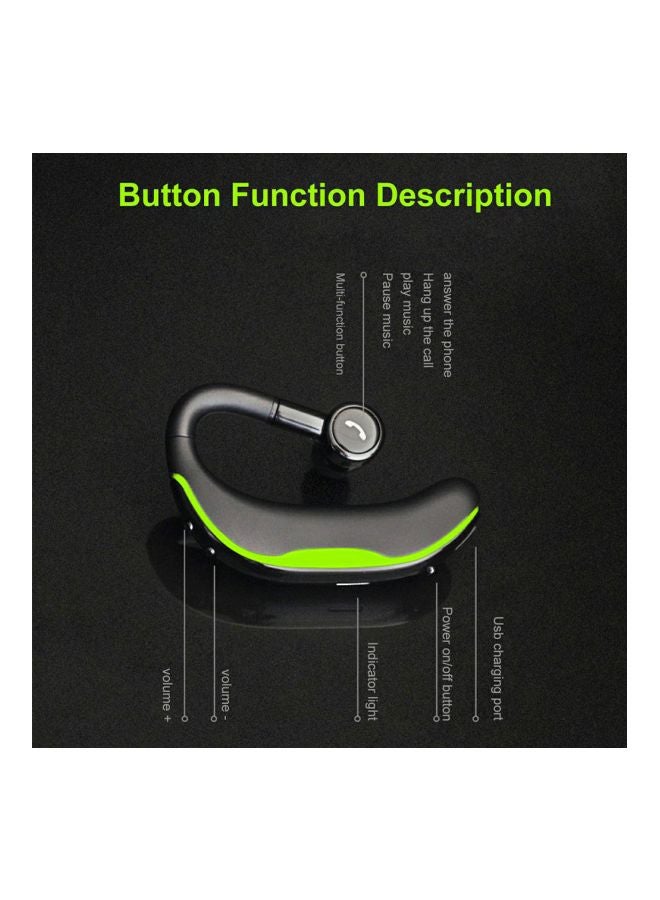 سماعات أذن داخلية تدعم تقنية البلوتوث مع ميكروفون رمادي/أسود - Image 5