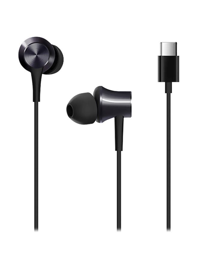 Xiaomi Wired In-Ear Headphones With Mic Black - Image 1