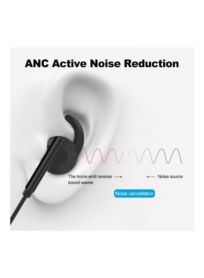 Bluetooth In-Ear Earphones With Mic Black - Image 4