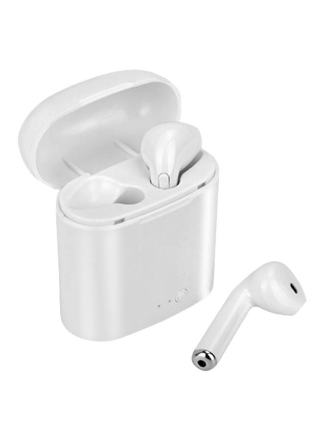Generic - i7S Bluetooth In-Ear Earphones With Charging Box White - Image 1