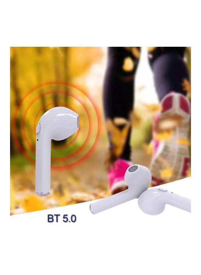 Generic - i7S Bluetooth In-Ear Earphones With Charging Box White - Image 1