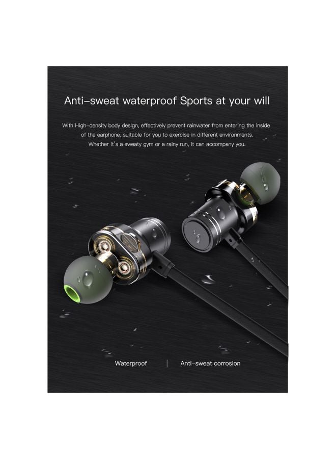 Awei Waterproof Wireless In-Ear Earphones Grey - Image 3