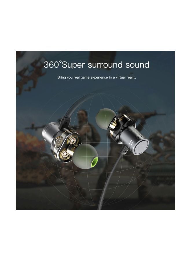 Awei Waterproof Wireless In-Ear Earphones Grey - Image 4