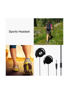 docooler Wired On-Ear Earphones Black/White  - Image 3