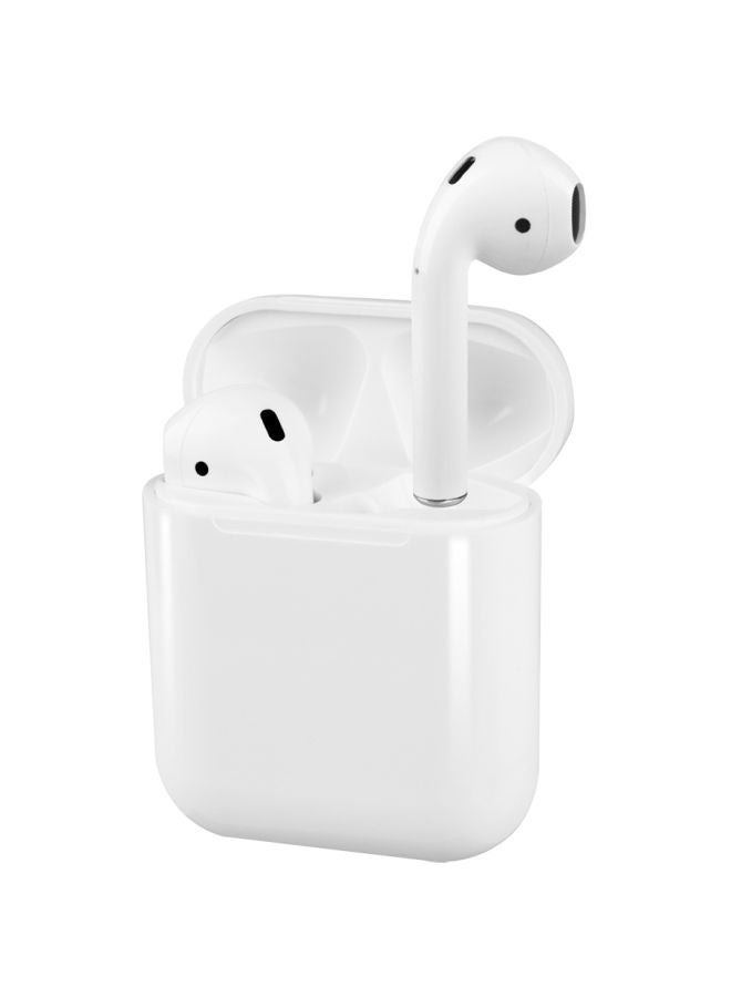 Generic Bluetooth In-Ear Earphones With Mic White  - Image 1