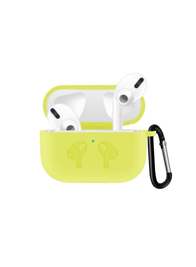 MARGOUN - Silicone Case Cover For Apple AirPods Pro Yellow - Image 1