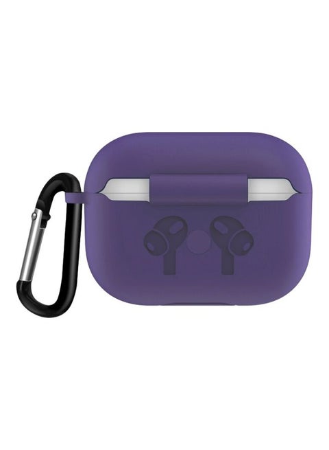 Silicone Case Cover For Apple AirPods Pro Light Purple