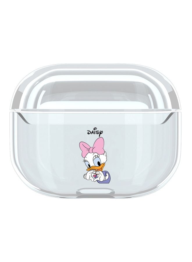 TOEON Printed Case Cover For Apple AirPods Pro Clear