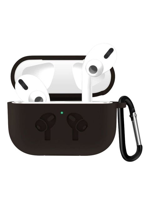 Silicone Case Cover For Apple AirPods Pro Black