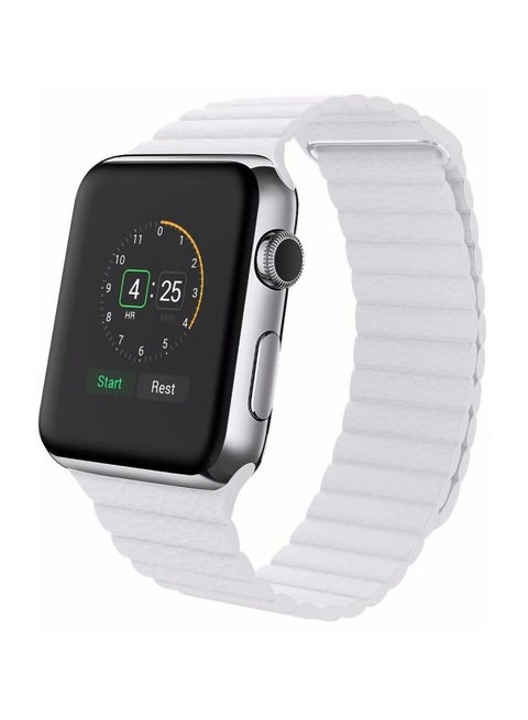 Replacement Band For Apple Watch Series 1/3/4 42/44mm White