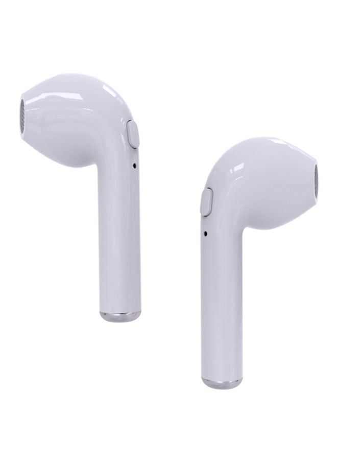 Generic - i7S Bluetooth In-Ear Earphones With Charging Box White - Image 1