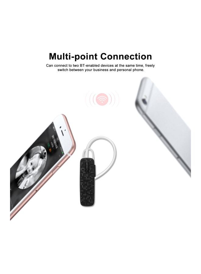 AL7 Bluetooth In-Ear Headset With Mic Black - Image 4