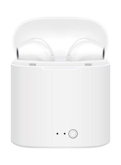 i7S Bluetooth In-Ear Earphones With Charging Box White