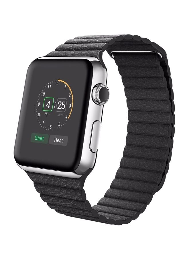 Replacement Band For Apple Watch Series 1/3/4 42/44mm Black 