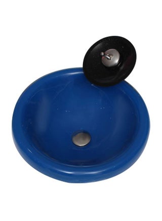 Wash Basin With Mixer Blue 85x40x50cm - v1573567610/N31993962A_1