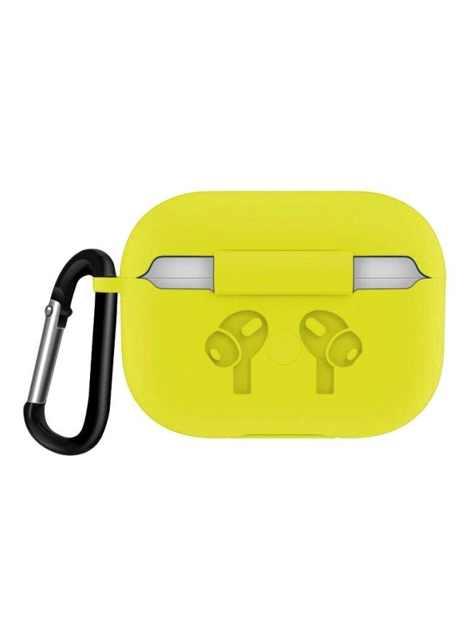 MARGOUN - Silicone Case Cover For Apple AirPods Pro Yellow - Image 1