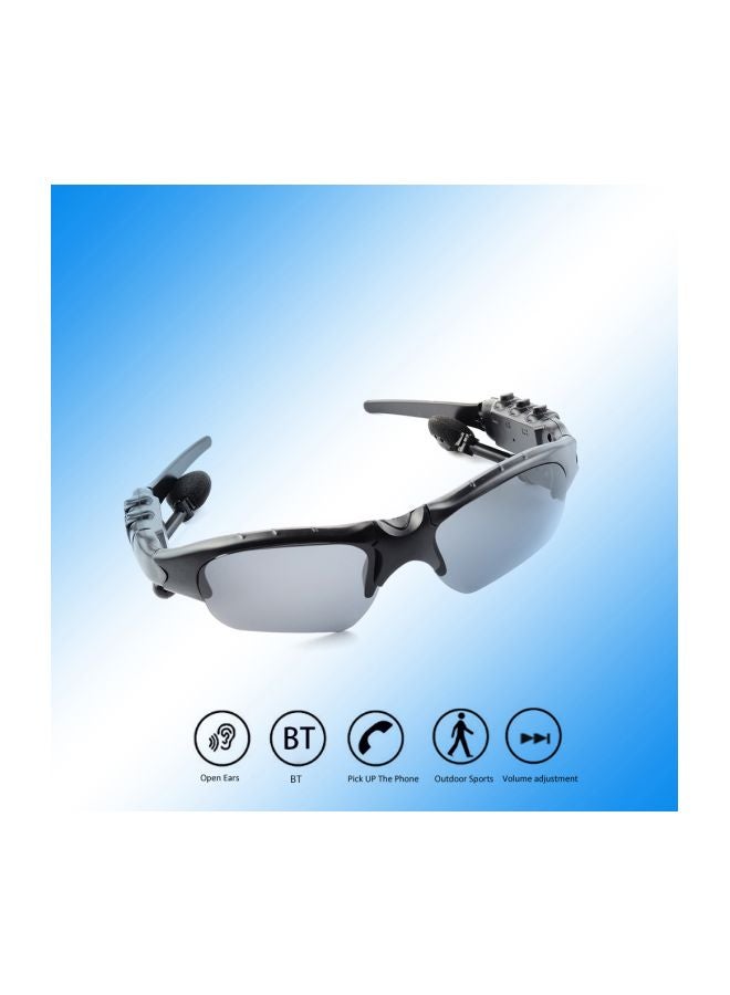 Generic Bluetooth Sunglasses With Headphones DH1512 White  - Image 4