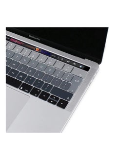 Ozone Keyboard Skin For Apple MacBook Pro A1706/A1707 With Touch Bar Grey/Black  - Image 3
