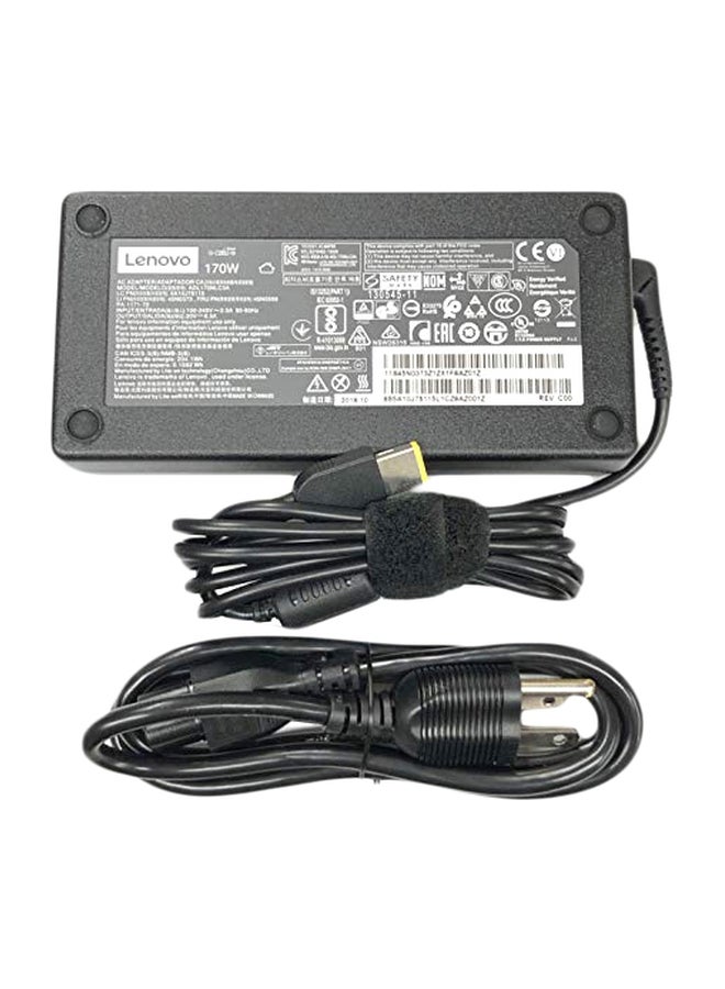 Lenovo Replacement AC Adapter For Lenevo Black  - Image 1